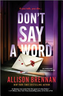Image for "Don&#039;t Say a Word"