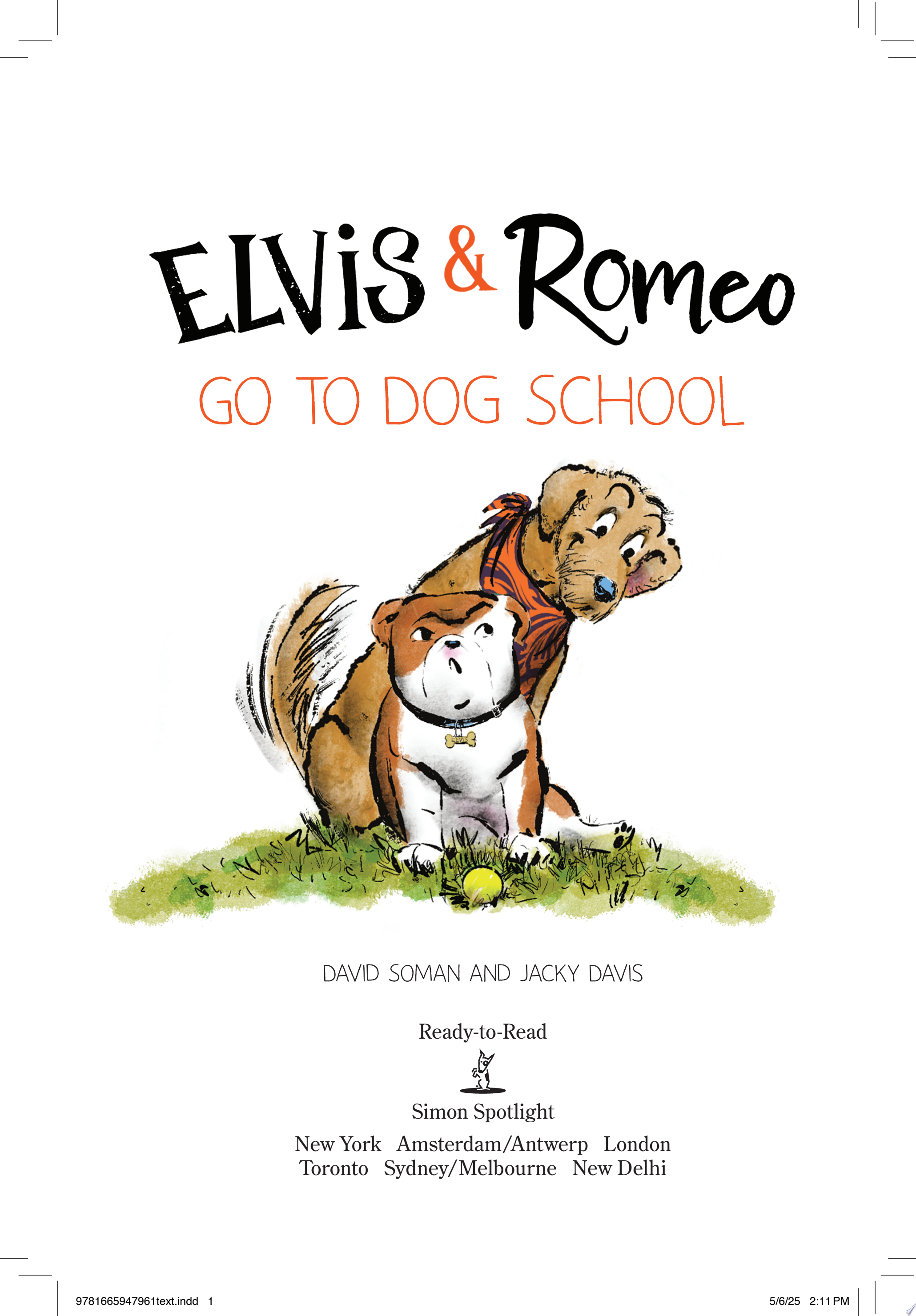 Image for "Elvis &amp; Romeo Go to Dog School"