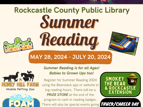 Summer Reading flyer