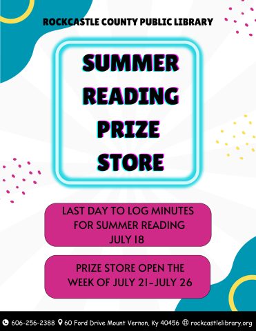 Summer Reading Prize Store