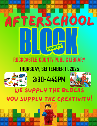 After School Block Party Flyer