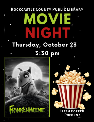 Movie Night Frankenweenie