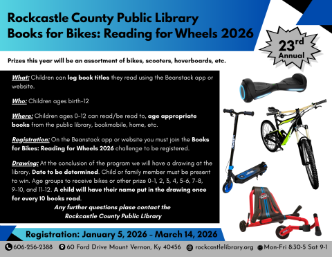 Books for Bikes 2026