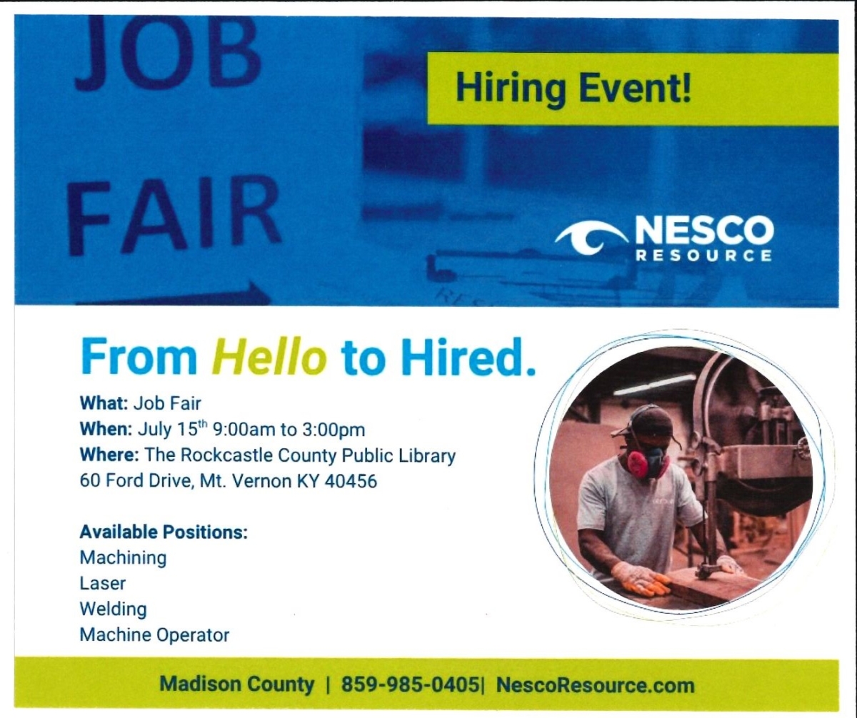 Job Fair with NESCO