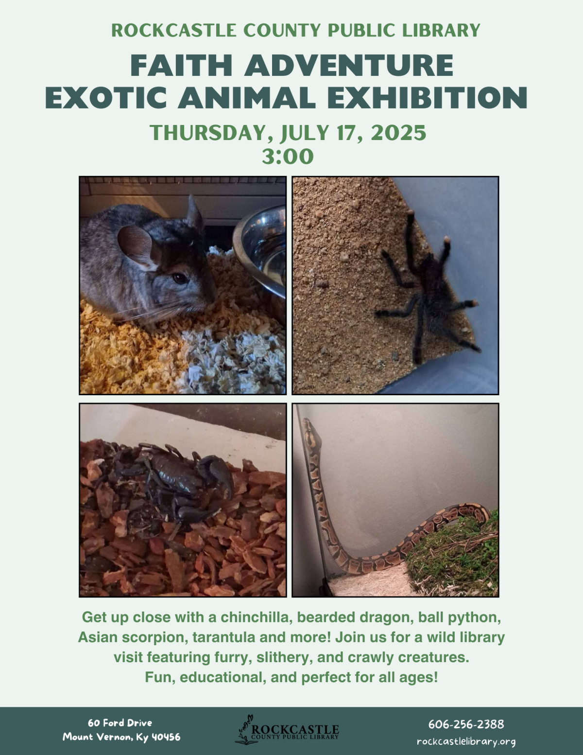 Faith Adventure Exotic Animal Exhibition