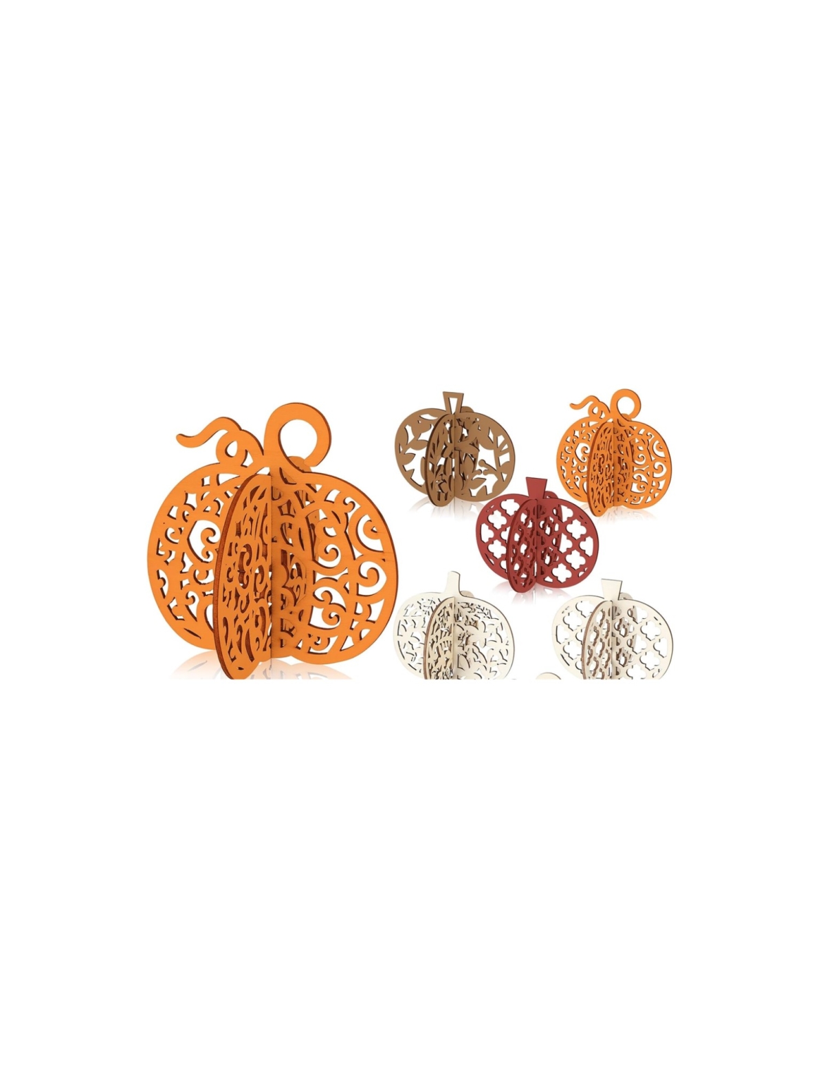 WOOD PUMPKIN PAINTING
