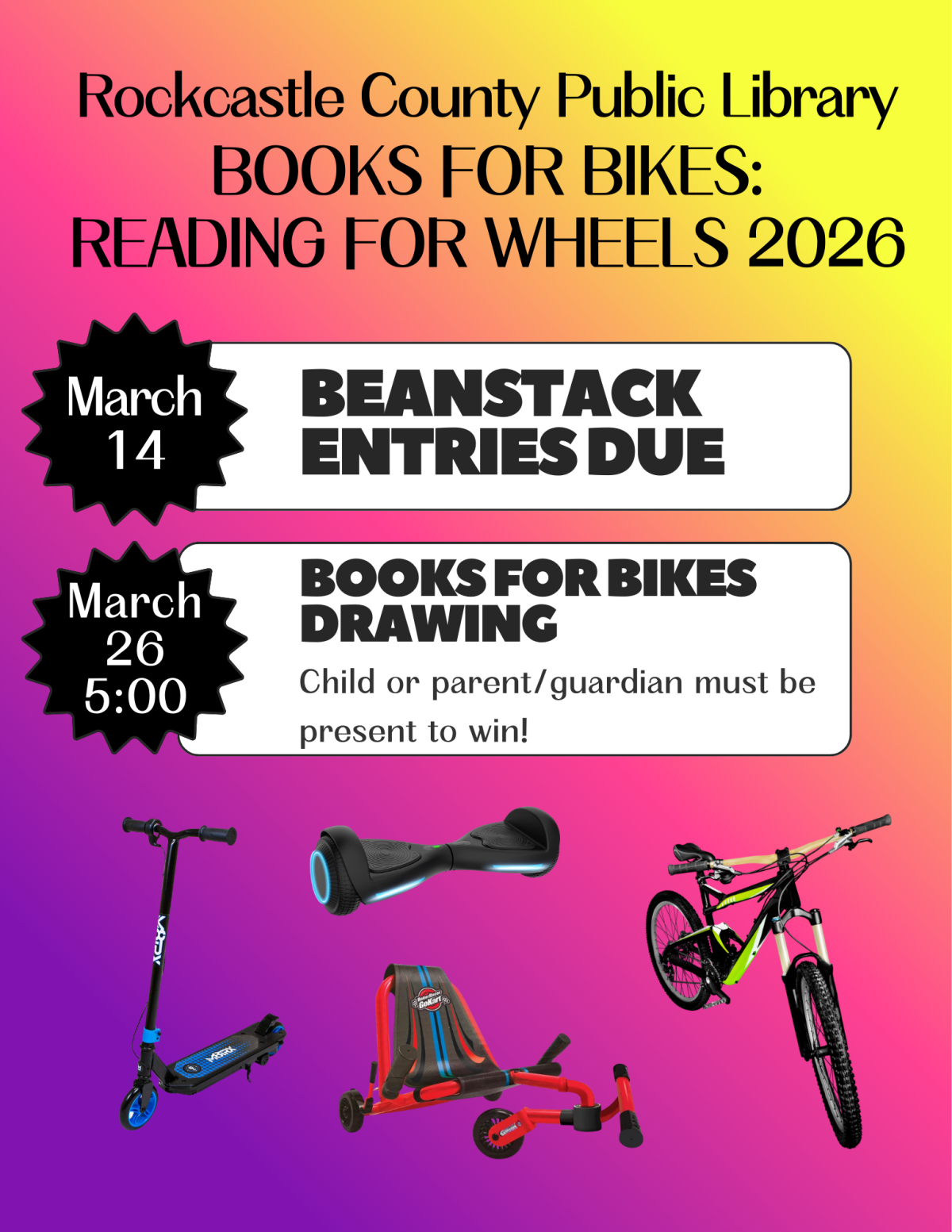 Books for Bikes Drawing 26 