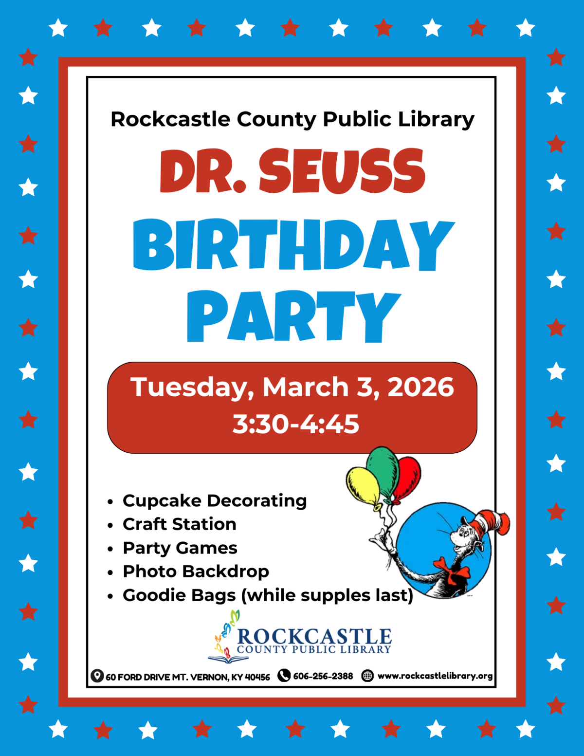 Dr. Seuss Birthday Party 